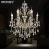 Luxury Crystal Chandeliers Light Fixture Good Quality K9 Modern Pendant LampSuspension Lampara de techo For Bedroom Living room Home Indoor Lighting