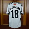 Copa del mundo 1990 1992 1994 1998 1988 Alemania Retro Littbarski BALLACK Camiseta de fútbol KLINSMANN Matthias camiseta local KALKBRENNER JERSEY 1996 2004