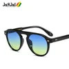 JackJad 2017 новые модные винтажные круглые стильные солнцезащитные очки с океаническими линзами для мужчин и женщин, брендовые дизайнерские солнцезащитные очки Óculos De Sol 921066223953