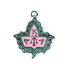 7スタイルA K A Sorority Crest Dangle Charm Pendant Fit NecklaceブレスレットイヤリングDIY女性男性ジュエリー6957662