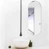 Robinet de lavabo de salle de bains suspendu au plafond, bec de baignoire, robinet mural en laiton massif, noir Chrome or blanc Rose or mitigeur Tap261P