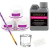 78pcs Acrylic Powder Set For Manicure With Acrylic Liquid Glitter For Nail Art Crystal Set Brush Nail Tips Tools Kit