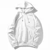 PADEGAO Warm Fleece Hoodies Men Sweatshirts Solid White Color Hip Hop Streetwear Hoody Man's Clothing EU SZIE XXL PDG1623