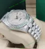 Ultima versione 8 Stile 41mm Pave Full Diamond 228349 118388 Calendario Automatic Fashion Men039S orologi polso orologio 2286952