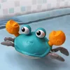 Bébé jouet de bain jeu d'eau mécanique infantile nager grand crabe baignoire animaux salle de bain été plage jouets pour enfants enfants filles