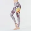 Yoga Outfits Фитнес Спортивные леггинсы для женщин Растянутые печатные штаны Женская тренировка