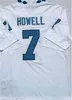 North Carolina Tar Heels Football College 7 Sam Howell Jersey University 10 Mitchell Trubisky Uniform Black Blue White Stitched Breathable