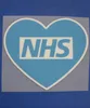 Mannnncittty czarny życie ma znaczenie i NHS Heart Soccer Patch Top Quality Piłka nożna Odznaka Darmowa Wysyłka