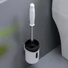 Badkamer Hangers Lange Handvat Reinigingsborstels Muur Opknoping Toilet Borstel Houder Set