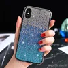 Luksusowy Bling Gradient Diamond Case dla Samsung S20 S10 Note10 iPhone XR XS 11 Pro Max Cover Fashion Gilitter Rhinestone Crystal Telefon Case