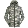전술 남성 자켓 야외 사냥 의류 방수 코트 남성 위장 TAD 소프트 쉘 군사 양털 자켓 CX200801 방풍
