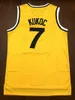 Mens Toni Kukoc Basketbal Jersey # 7Jugoplastika Yugoslavia Badboy # 72 Biggie Smalls Notorious B.I.G. Gestikte Bad Boy Jerseys S-3XL