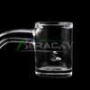 Beracky Two Styles Beveled Edge Tourbillon/ Spinning Blender Smoking Quartz Banger 10mm 14mm 18mm 45*90 Male Female Nails For Glass Bongs Dab Rigs