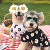 犬のアパレル服夏のオンライン有名人と同じファッションブランドデイジーTシャツコットンテディテディペット5241567