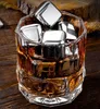 rocce di cubetti di ghiaccio di whisky