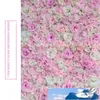 Hot-Sale Product 40x60cm Zijde Rose Kunstbloemen Bruiloft Decoratie Bloem Muur voor Huwelijksfeest levert Achtergrond Decoratie