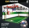 Underjordisk bilparkering Sportbilar Samling Box Byggnadsblock Creative Serie 90009 2436PCS Bricks Modell Leksaker Gåvor