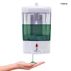 Automatische vloeibare zeepdispenser 700ml Wandmontage Dispensers Raakloze Sensor Infrarood Zeepdispenser voor Badkamer CCA12390 30PCS