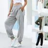 Lösa joggare breda ben sweatpants kvinnor byxor plus storlek mjuk hög midja byxor streetwear koreanska casual yoga byxa femme
