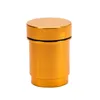 Smoking Pipes Integration of New Metal Cigarette Mill spice dual storage tank