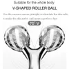 Masseur à rouleau 3D 360 Tourner Flail Flail Full Full Carry Shase Massager Remover Remover Y Massager Tool de massage facial