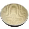 12 -calowe 30 cm okrągły Banneton Brotform Cane Bowl Kształt Kształt Chlebowy Proofing Processing Natural Rattan Kosze z wyjmowanym LI8683044