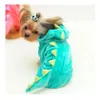 SEIS Dog Dinosaur Suit Halloween Cat Costume Pet Dino Hoodie for Small and Medium Dogs Winter Warm Clothing9688843