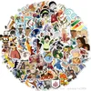 100 sztuk / partia Hurtownie Najlepszy Wartość Anime Stickes Letk Naklejki Zabawki Dla Dzieci Zabawki Kask Deskorolka Bagażu Naklejki