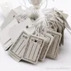 1000pcs Free Wholesale 2716mm White Silver Label Tie String Price Display Tags Jewelry Display