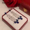 Hizkia S925 Tremella Naald Dame Nobele Oorbellen Tassel Eardrop Gepersonaliseerde Mode Oorbellen Glanzende Oorbellen Dansfeest Gratis Verzending