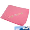 Wholesale- pet dog Multi-functional synthetic chamois towel PVA bath/hair/ car washing towels absorbent dry towel