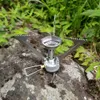 BRS-1 Outdoor Mini Camping Stove One-piece 1.94 KW Strong Power Portable Butane Gas Burners Copper Magnalium Alloy 87g