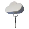 Fashionable Cloud Magnetic Key Holder Cute Keychains Creative Home Storage Key Holder White Cloud Shape Magnets Keyrings YDL049