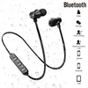 Wireless Bluetooth Earphone Stereo hörlurar Sport Bluetooth Headset Earbuds Magnetic Earpiece With Mic för iPhone Samsung Note203411654