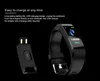 115 Plus Smart Bracelet Bluetooth V4.0 IP67 Tracker sportivo impermeabile Frequenza cardiaca Pedometro Monitoraggio del braccialetto Promemoria sedentario