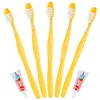 1Pcs Hotel Disposable Toothbrush With Toothpaste Kit Eco Friendly Travel Plastic Toothbrush Oral Care Teeth Cleaning Brush