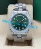 Luxury Watch 10 Style Mens 41mm 18K Gold Diamond 128238 128348 Asia 2813 Rörelse Mekanisk automatisk herrklockor2311