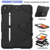 Defender Heavy Duty Tablet Cover Cases pour iPad 7 11 Pro 9.7 Étui antichoc avec béquille