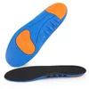 Deporte correr silicona pie plantillas Gel pies hombre mujer para zapatos suela ortopédica almohadilla masaje absorción arco soporte