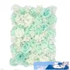 Hot-Sale Product 40x60cm Zijde Rose Kunstbloemen Bruiloft Decoratie Bloem Muur voor Huwelijksfeest levert Achtergrond Decoratie