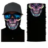 DHL Schiff Schädel Magie Turban Bandanas Schädel-Gesichtsmasken Skeleton Sport im Freien Geist Halstücher Stirnband Fahrrad Motorrad-Verpackungs-FY7139