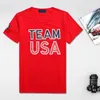 Nya ankomst Mens Tees Polos USA Term Crew Neck Shorts Sleeve Sports T-shirts andningsbara anti-krympande gåva storlek M-3XL271S