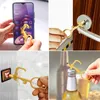 EDC Non-Contact Handheld Key chain Novelty Keychain Bottle Opener Keychains Key Ring Mental key chains Holder