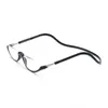 DHL Click Unisex Magnet Reading Glasses Adjustable Hanging Neck Magnetic Front Connect Read Eyeglasses Full Rim Glasses GG020