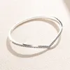 Pandora için Köpük Wishbone Bileklik Bileklik Bileklik 925 Sterlling Gümüş Düğün Tasarımcı Kadınlar için Takı Hediye CZ Elmas Bilezikler Orijinal Kutu ile