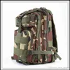 Amerikaanse voorraad 12 kleuren 30L wandelen camping tas militaire tactische trekking rugzak rugzak camouflage molle rugzakjes aanvallen buiten tassen