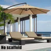 2M Parasol Patio Sunshade Paraplu Cover voor binnenplaats Zwembad Strand Pergola Waterdichte Outdoor Garden Canopy Sun Shelter