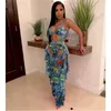 Cartoon Print Women Swimwear Animate Figure Seethrough Two Piece Outfits Sleeveless Bra Vest Pants Tracksuit Sexy Girls Swimsui3531300