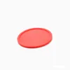 Silicone Drink Coaster Non-Slip Rubber Coasters Cup Dish Mats Raised Lip Catches Water Pot Holder Durable Flexible Home Party Gifts SN1268