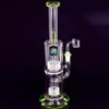 Nouveau Design 13 Pouces De Hauteur Straigh Narguilé Bécher Conduites D'eau Fumer Pipe Bubbler Verre Bong Huile Dab Rig Avec Bol En Verre Quartz Banger